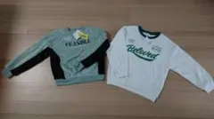 【新品タグ付】裏起毛 FEASIBLE フリーストレーナー 2枚セット
