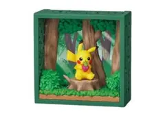 ピカチュウ　ポケモンフレーム　深緑の森