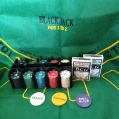 ブラックジャック　カジノチップ　75枚　トランプ2個セット 大人気！再入荷！カジノ ブラックジャック チップセット 200枚 - メルカリ