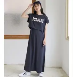ほぼ未使用フリークスストア　キャミワンピース&Tシャツセット