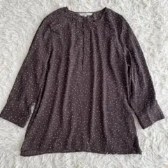 23区 大きいサイズ46 ブラウスドット柄 美品 - メルカリ