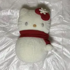 サンリオ ハローキティ 雪だるま ぬいぐるみ マスコット 平成レトロ