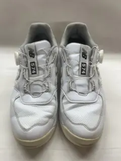 New Balance 574 ゴルフジューズ25.5 ホワイト071M509