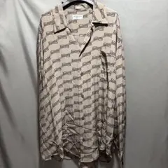 BALENCIAGA BBロゴ 総長袖シャツ ベージュのサムネイル