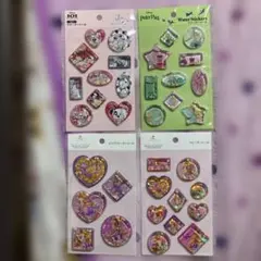 【入手困難】大人気商品☆セリア ディズニーウォーターシール4種セット☆