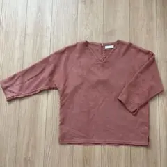 BEAUTY&YOUTH Vネック五分袖トップス