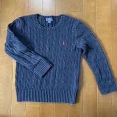ラルフローレン　ネイビーのセーター