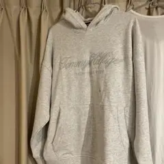 Tommy Hilfiger グレー オーバーサイズフーディ S
