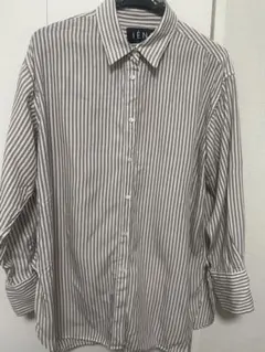 IÉNA ストライプ長袖シャツ