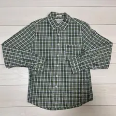 Abercrombie & Fitch グリーンチェックシャツ M