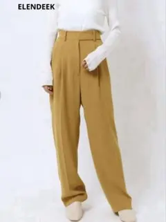 ELENDEEK タックパンツ