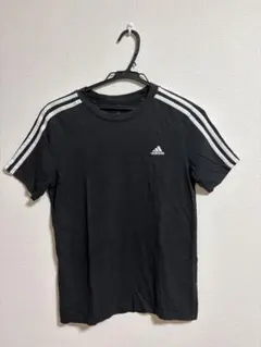 adidas アディダス Tシャツ 黒 160cm