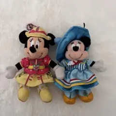 ミニーマウス ぬいぐるみ ストラップ