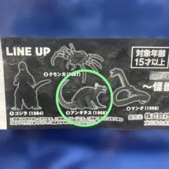 HGシリーズ ゴジラ［~怪獣総進撃編Vol.2~］アンギラス(1968) 1体
