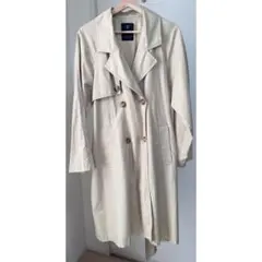 w closet トレンチコート ロング丈 ベージュ 春物 スプリングコートのサムネイル