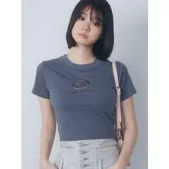 emoda メタルロゴTシャツ