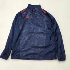 アンブロ　サッカー　ピステ　Sサイズ　ネイビー