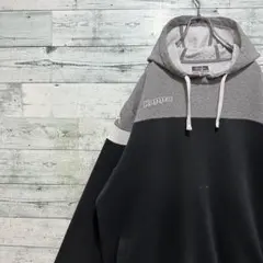 【Kappa】刺繍ワンポイントロゴ ゆるだぼ レトロ 希少 スウェット パーカー