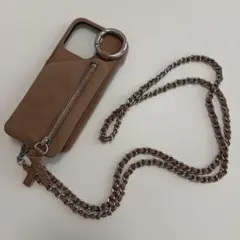 ajew iPhone14proケース チェーンショルダー付のサムネイル