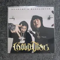 【未使用】ANARCHY & BADSAIKUSH Gold Disc レコード アナーキー バダサイ ゴールドディスク LP レコード GOLD DISC