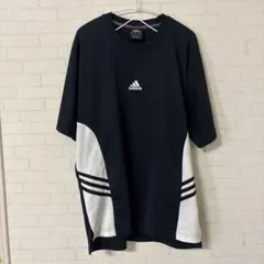 K2050adidas トレーニングトップス L ブラック/ホワイト メンズ M