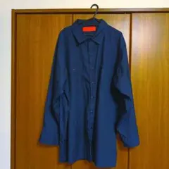 Dickies ダークネイビー 3XL 長袖シャツ