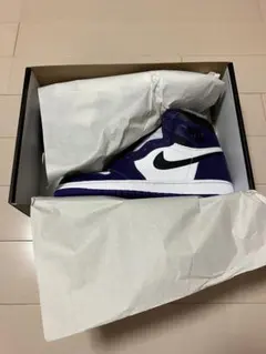 Nike Air Jordan 1 high OG コートパープル 黒タグ付