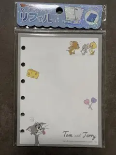 トムとジェリー　シールバインダーリフィル　10枚入　カミオジャパン　シール台紙