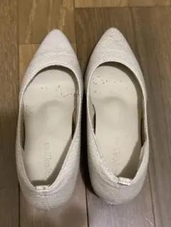 ヴェリココ　20.5小さい方！貴重ホワイト パンプス