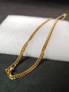 24Kメッキ加工喜平六面カットネックレス - メルカリ