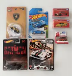Hot Wheels ミニカー・トミカプレミアム・チョロq zero 7台セット