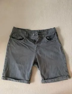 H&M デニム　グレー ショートパンツ　ハーフパンツ