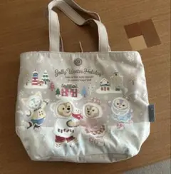 ディズニー ダッフィー&フレンズ ウィンターホリデー リバーシブルトートバッグ