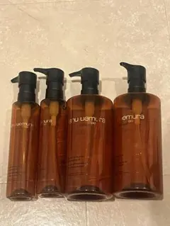 shu uemura クレンジングオイルボトル 4本セット