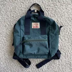 OCEAN & GROUND キッズ リュック ダークグリーンのサムネイル