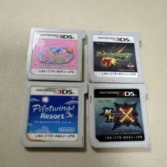 ニンテンドー3DS ソフト　4点まとめ売り