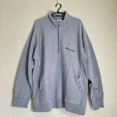 【Champion×monkey time】ハーフジップ スウェット Mのサムネイル