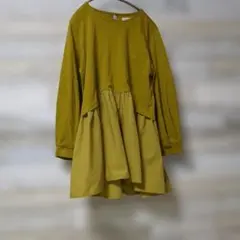 OPAQUE.CLIP マスタード チュニック 長袖
