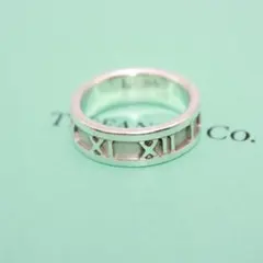 TIFFANY&Co.ティファニー アトラス ナローリング 22号 925刻印 - メルカリ