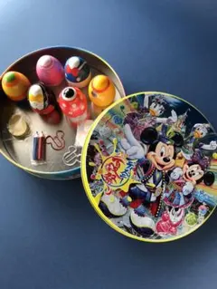 ディズニー　イースターエッグ全6個+夏祭り缶2017セット　ユーハイム　TDL