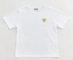 PLAY Comme des Garçons Tシャツ ゴールドハート／S