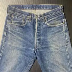 60s levi's 501 BIGE W86cmゴールデンサイズ鬼ヒゲ - メルカリ