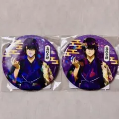 銀魂　高杉晋助　マルイ　ポップアップ　ホログラム缶バッジ　片面花柄和装