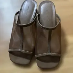 ミュール　サンダル　S ブラウンのサムネイル