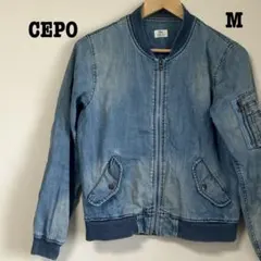【王道カジュアル】CEPO デニムジャケット シンプル 着回し抜群