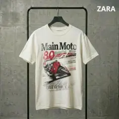 【Vintage 1990年代 y2k】ZARA バイク 半袖Tシャツのサムネイル
