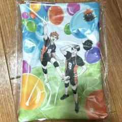 ハイキュー‼︎ファンパーク　合皮フラットポーチ　キービジュアル