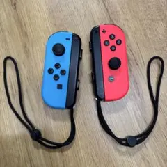 【ジャンク】Switch Joy-Con ネオンレッド ネオンブルー