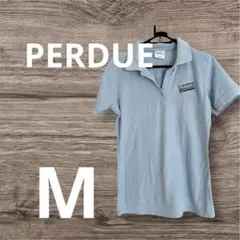 匿名配送✨PERDUE ポロシャツ M ライトブルー