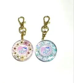 レジン製マタニティマーク入りチャーム2個セット
